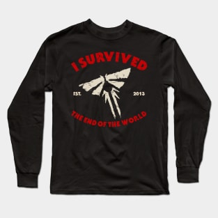 I survived the end of the world Long Sleeve T-Shirt